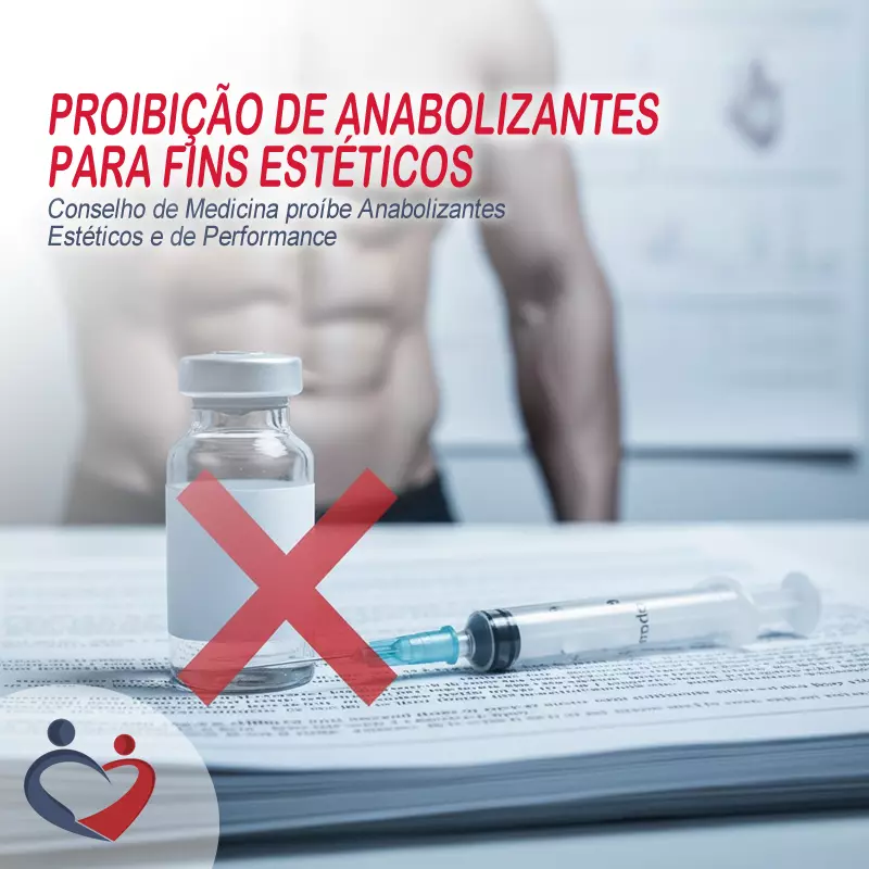 Conselho de Medicina proíbe prescrição de anabolizantes para fins estéticos, ganho de massa muscular e desempenho esportivo